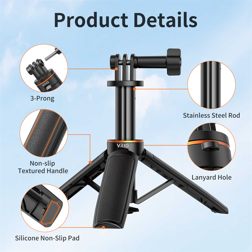 VRIG TP-35 Mini Extended Selfi - Dji Drone Mini 4 Pro 评论和价格