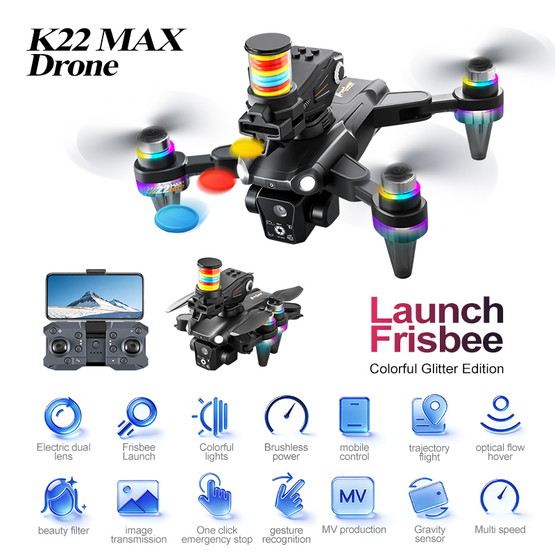JCMO K22 MAX Frisbee Launch Dr - Drone Kit Professional 评论和价格